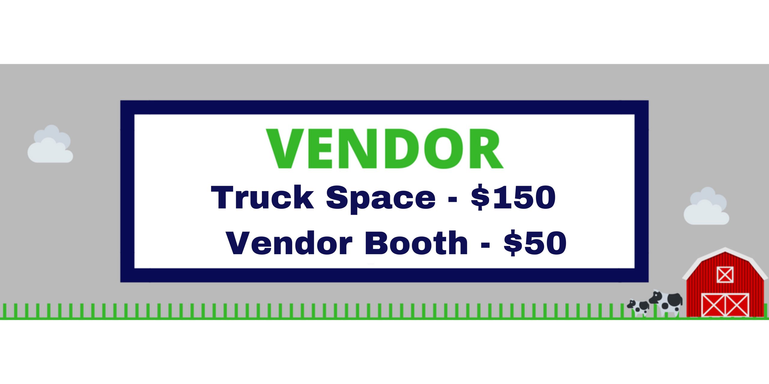 Vendor Booth - $50
